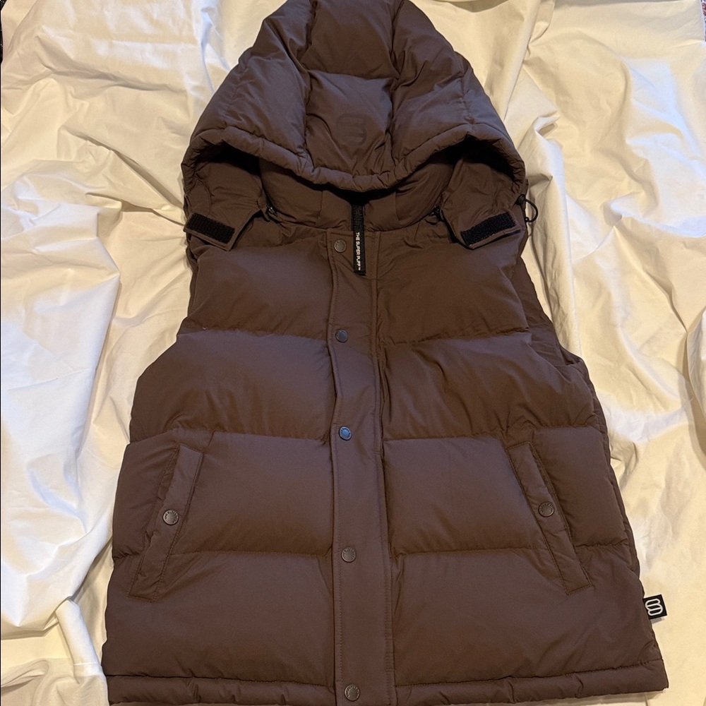 Aritzia Brown Puffer Jacket